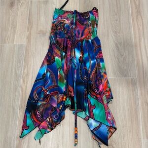 Colorful Bohemian Dress/coverup